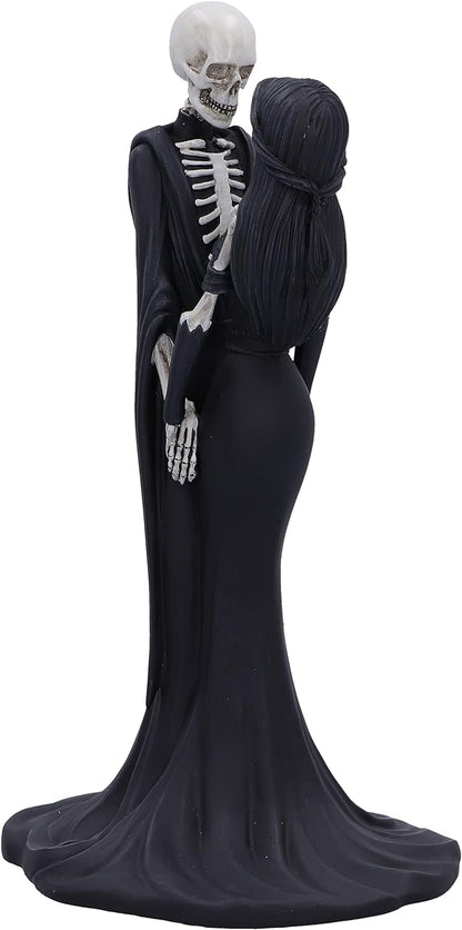 Nemesis Now Eternal Vow 24cm, Resin, Gothic Wedding Giftware, Skeleton Vow Figurine, Cast in the Finest Resin, Hand-Painted, Black and White