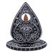 Black And White Spirit Board Planchette Backflow Incense Burner 15Cm