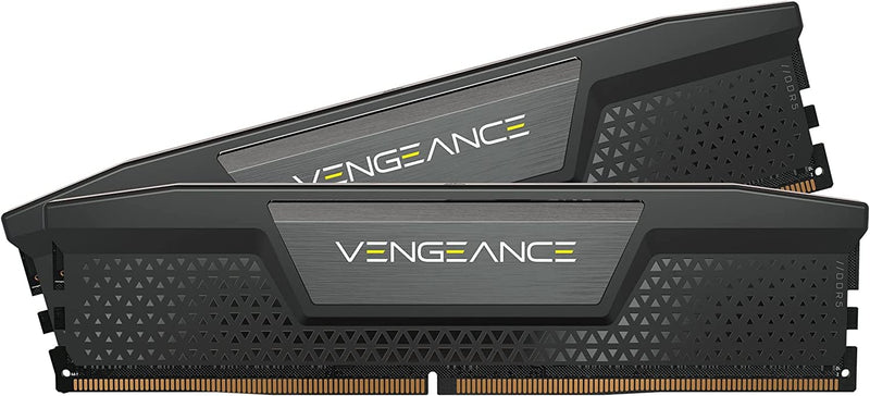 CORSAIR VENGEANCE DDR5 RAM 32GB (2x16GB) 6400MHz CL32 Intel XMP iCUE Compatible Computer Memory - Black (CMK32GX5M2B6400C32) 32GB (2x16GB) Black