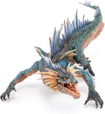 Papo -36037 - Sea Dragon - Medieval - Fantastic - Collectible Figurine - Hand-Painted Figurine - For Children - Girls and Boys - Ages 3 and Up