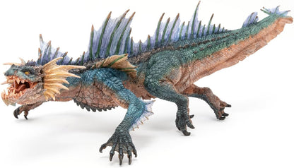 Papo -36037 - Sea Dragon - Medieval - Fantastic - Collectible Figurine - Hand-Painted Figurine - For Children - Girls and Boys - Ages 3 and Up