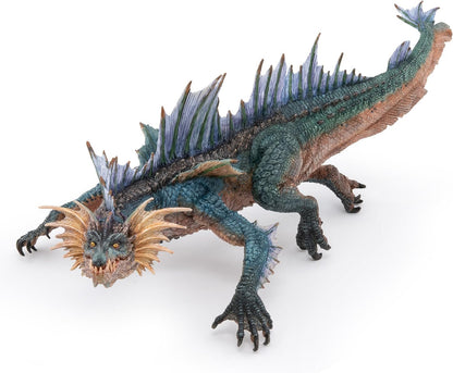 Papo -36037 - Sea Dragon - Medieval - Fantastic - Collectible Figurine - Hand-Painted Figurine - For Children - Girls and Boys - Ages 3 and Up