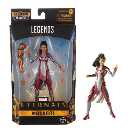 Universo Marvel THE ETERNALS- Build-A-Figure Makkari Eternals Legends 2, Multicolor, único (Hasbro E95265X0