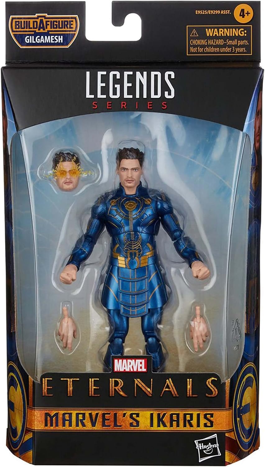 Hasbro Marvel Legends Series The Eternals 15-cm Action Figure Toy Marvel’s Ikaris, Includes 3 Accessories, Ages 4 and Up