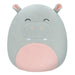 Squishmallows SQCR04133 - Harrison das Nilpferd 30 cm, offizielles Kelly Toys Plüsch, superweiches Kuscheltier