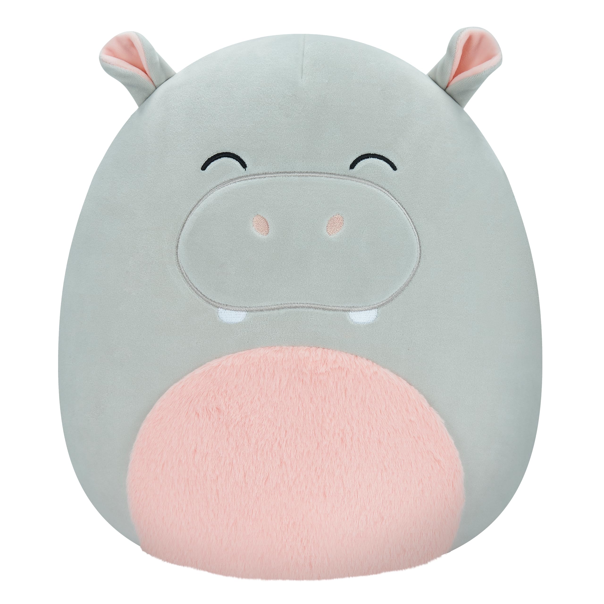 Squishmallows SQCR04133 - Harrison das Nilpferd 30 cm, offizielles Kelly Toys Plüsch, superweiches Kuscheltier