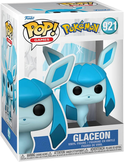 Funko POP! Games: Pokemon - Glaceon - Figuras Miniaturas Coleccionables Para Exhibición - Idea De Regalo - Mercancía Oficial - Juguetes Para Niños Y Adultos - Fans De Video Games 10.5 cm