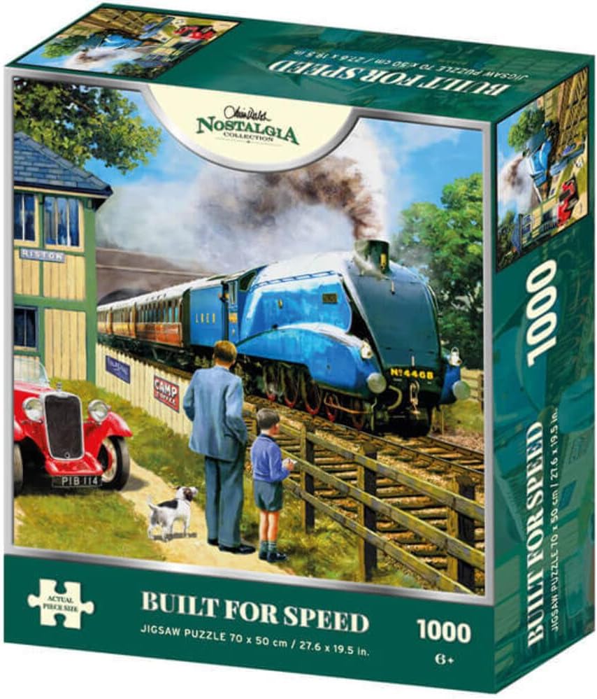 Kevin Walsh K33001 Nostalgia Built for Speed 1000pc Jigsaw Puzzle