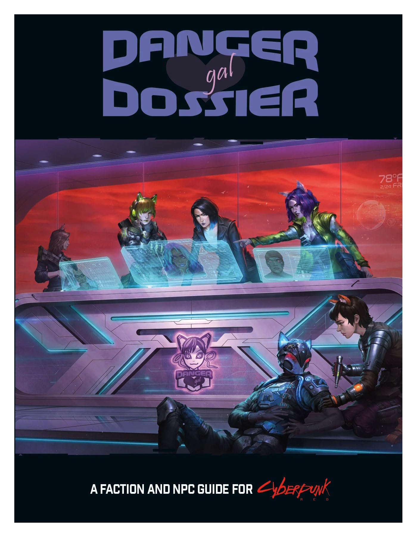 Cyberpunk Red: Danger Gal Dossier