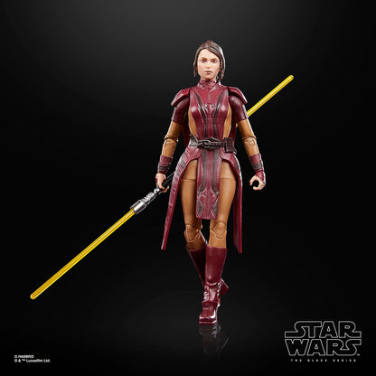Star Wars Hasbro The Black Series Bastila Shan, Knights of the Old Republic Action Figures, Multicolor, Small, 15 cm