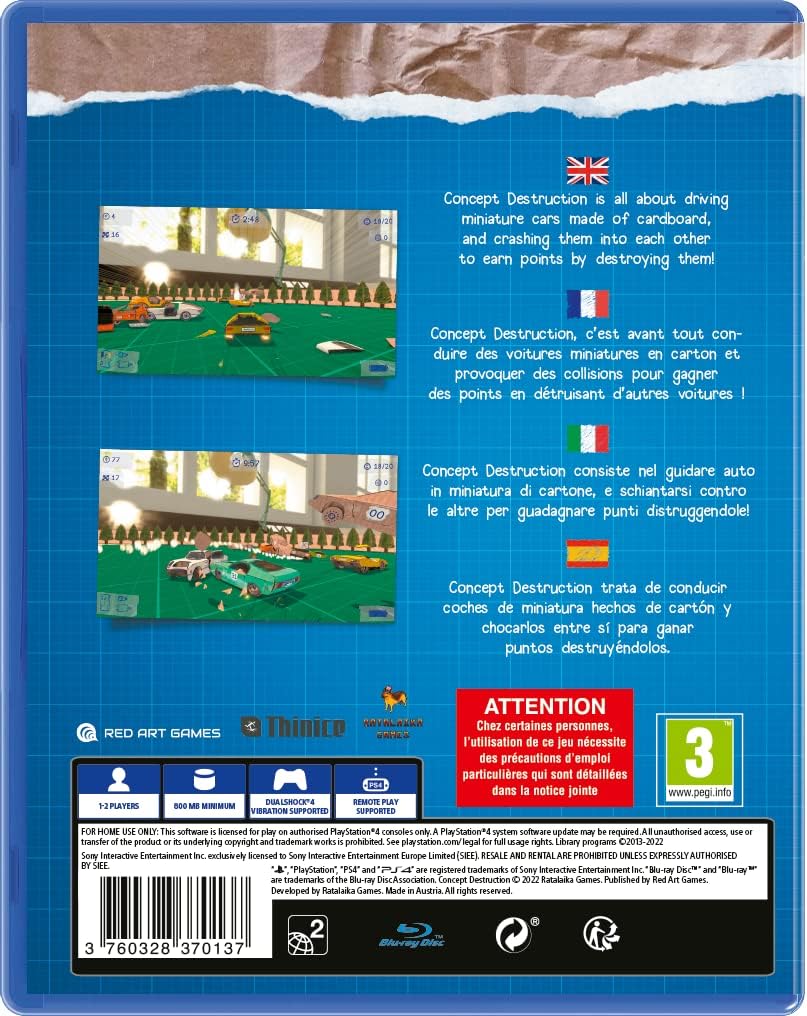 Concept Destruction Playstation 4