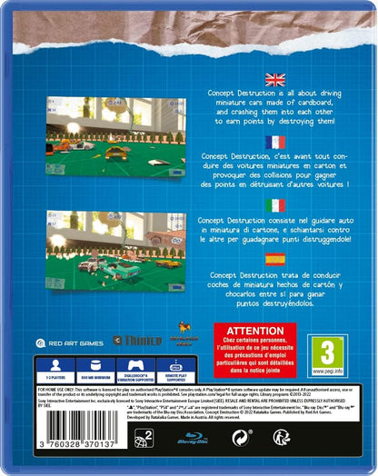Concept Destruction Playstation 4