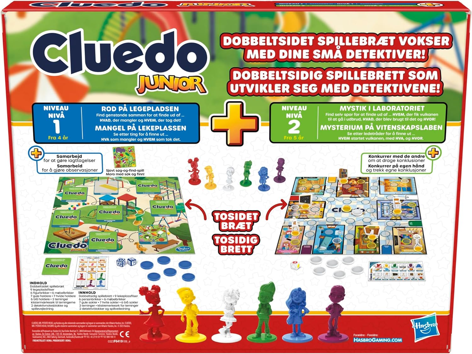 Hasbro Gaming - Clue Junior 2 in 1 Games (F6419189