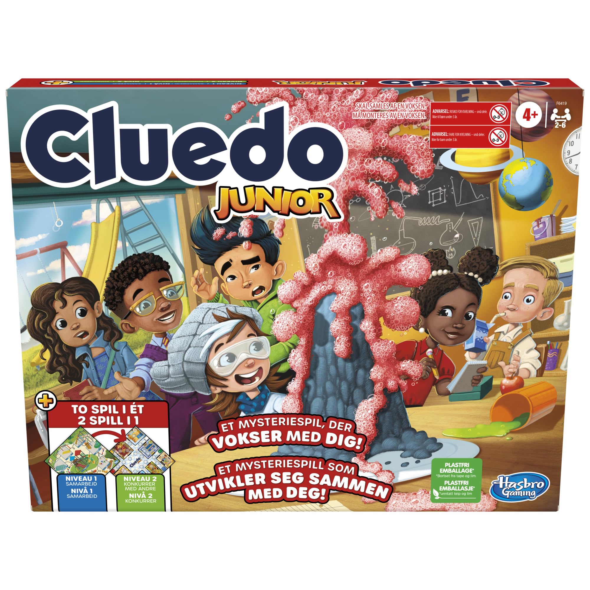 Hasbro Gaming - Clue Junior 2 in 1 Games (F6419189