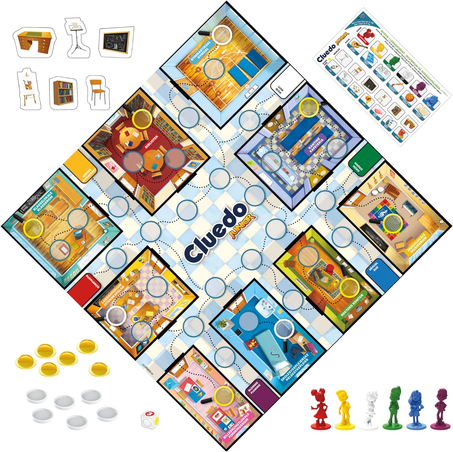 Hasbro Gaming - Clue Junior 2 in 1 Games (F6419189