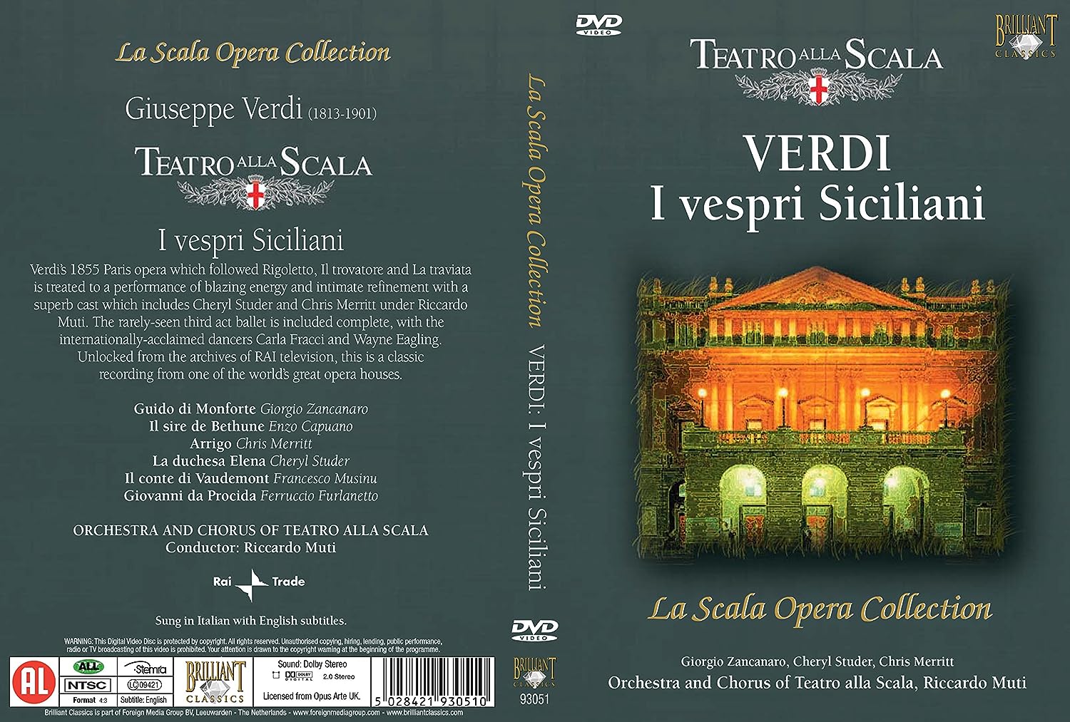 La Scala Opera Collection: Verdi - I Vespri Siciliani
