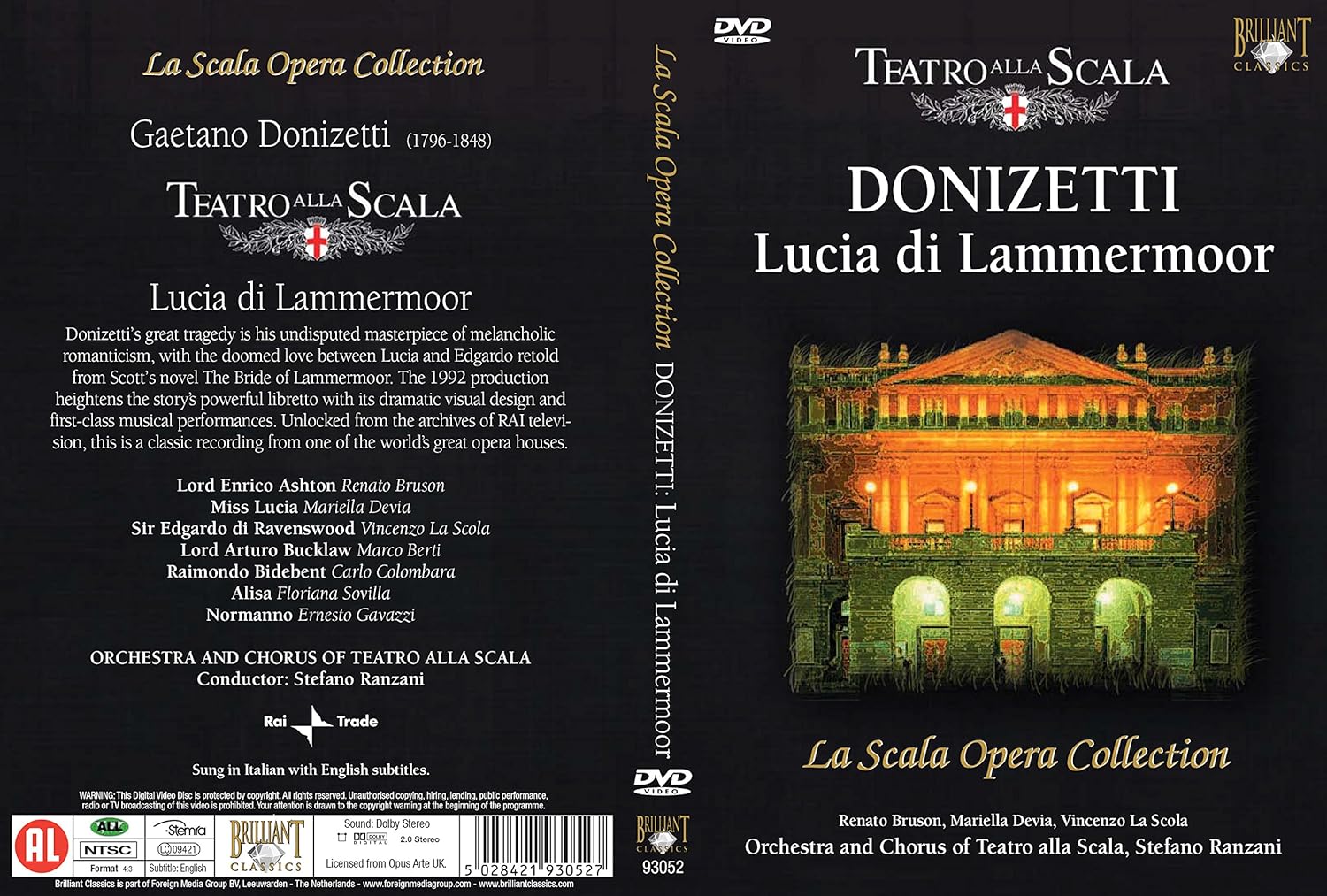 La Scala Opera Collection: Donizetti - Lucia Di Lammermoor