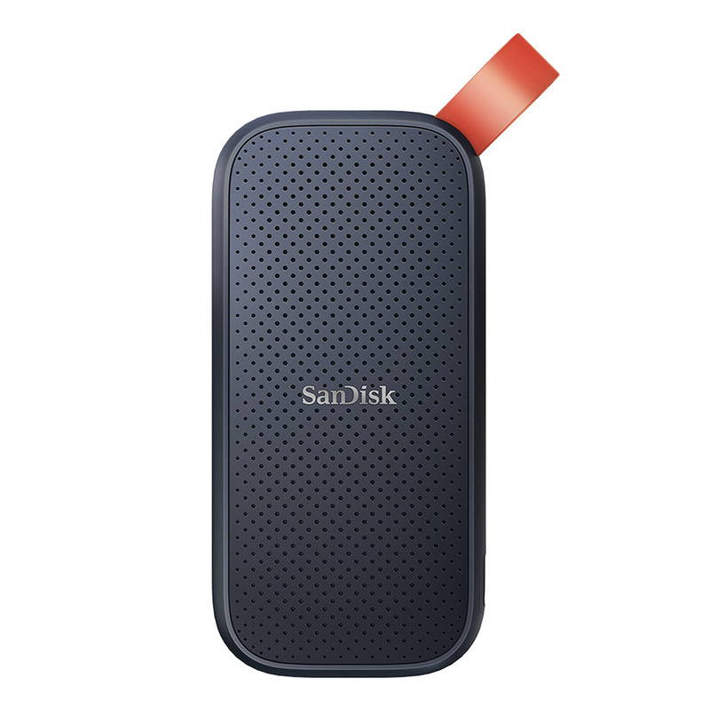 SanDisk 1TB Portable SSD external drive, up to 800 MB/s read, USB 3.2 Gen 2, solid state drive, Updated firmware, fastening loop made of durable rubber, Grey