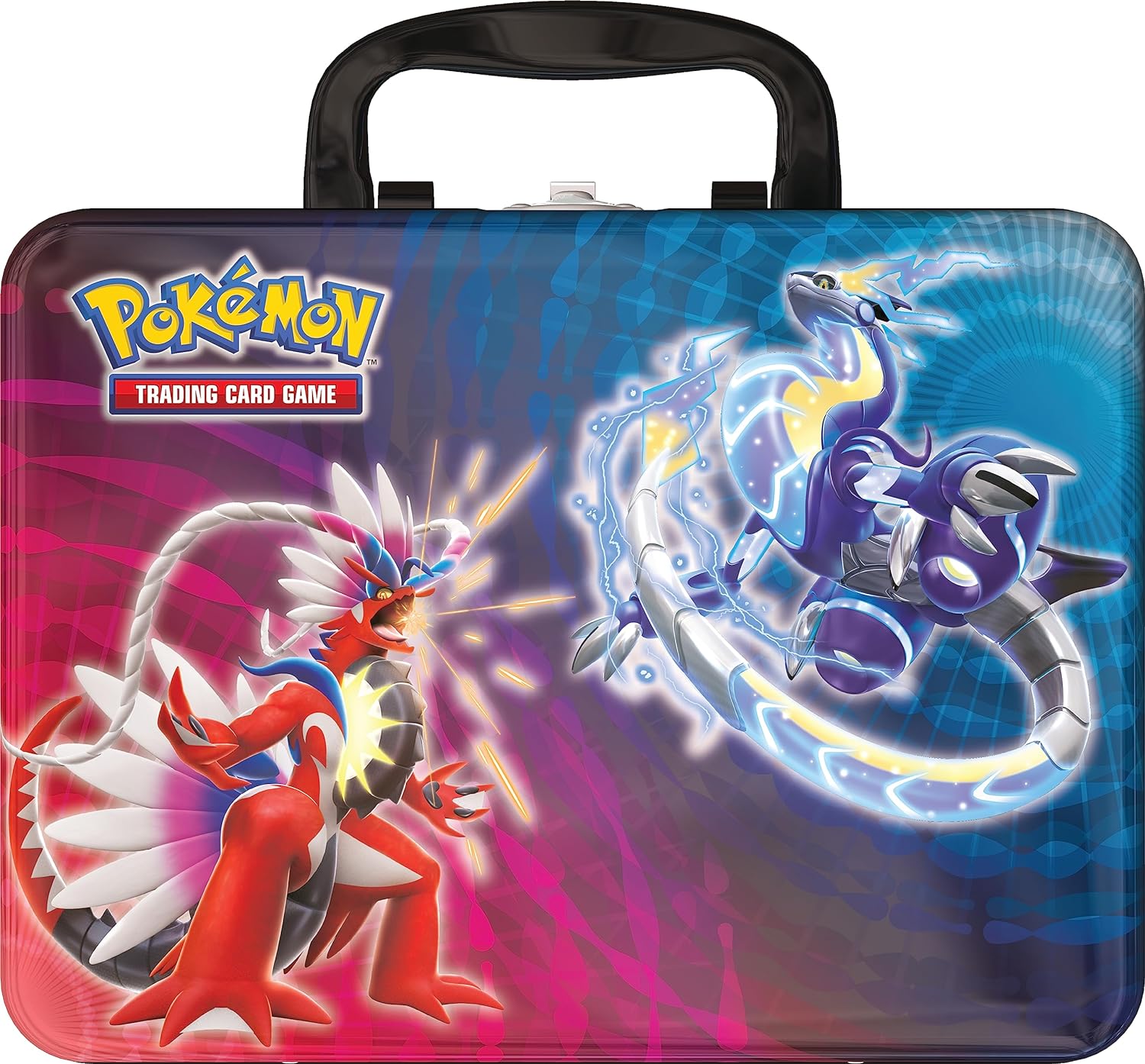 Pokémon GCC Back to School Top Case - Sprigatito, Fuecoco and Quaxly (Three Holographic Promotional Cards, Six Expansion Packs and More), Italian Edition