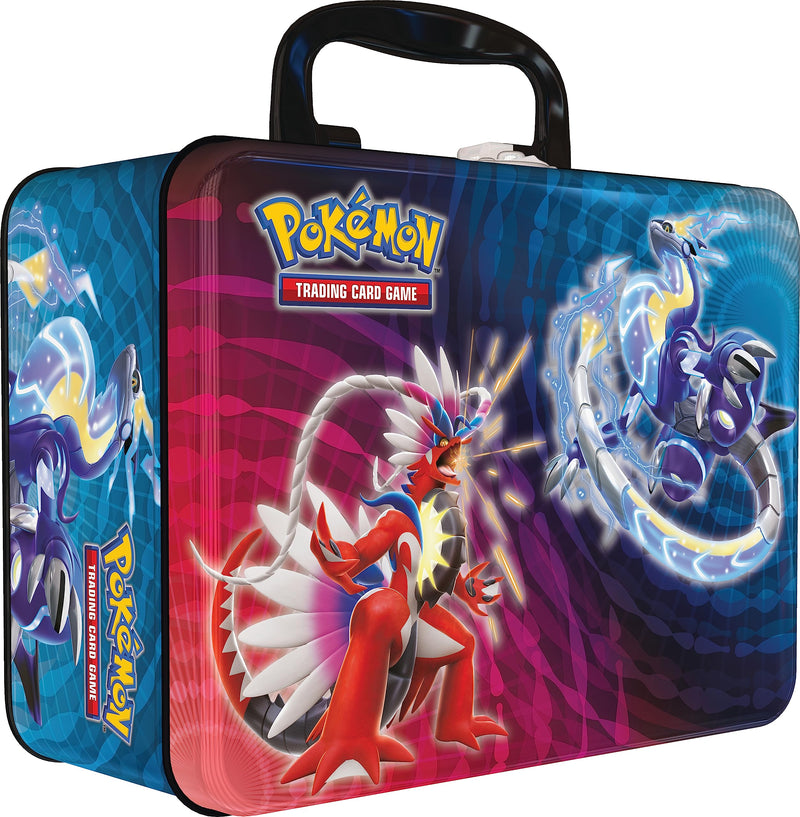 Pokémon GCC Back to School Top Case - Sprigatito, Fuecoco and Quaxly (Three Holographic Promotional Cards, Six Expansion Packs and More), Italian Edition