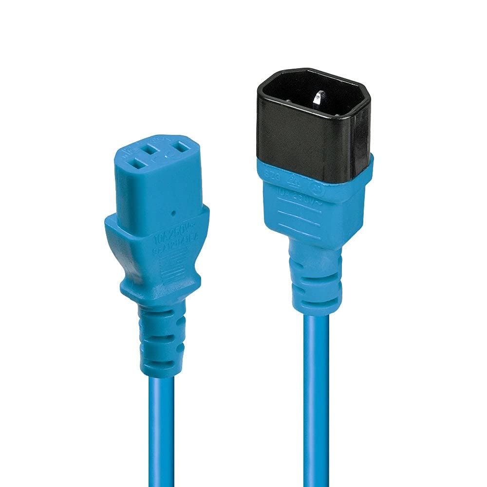 Lindy 2m IEC C14 to IEC C13 Extension Power Cable