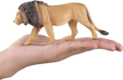 MOJO – African Adventure Starter Set with Lion, Chimpanzee, Zebra Foal and Baby Elephant | Hand-Painted Toy Figures | Wildlife Collection (African Adventure Starter Set