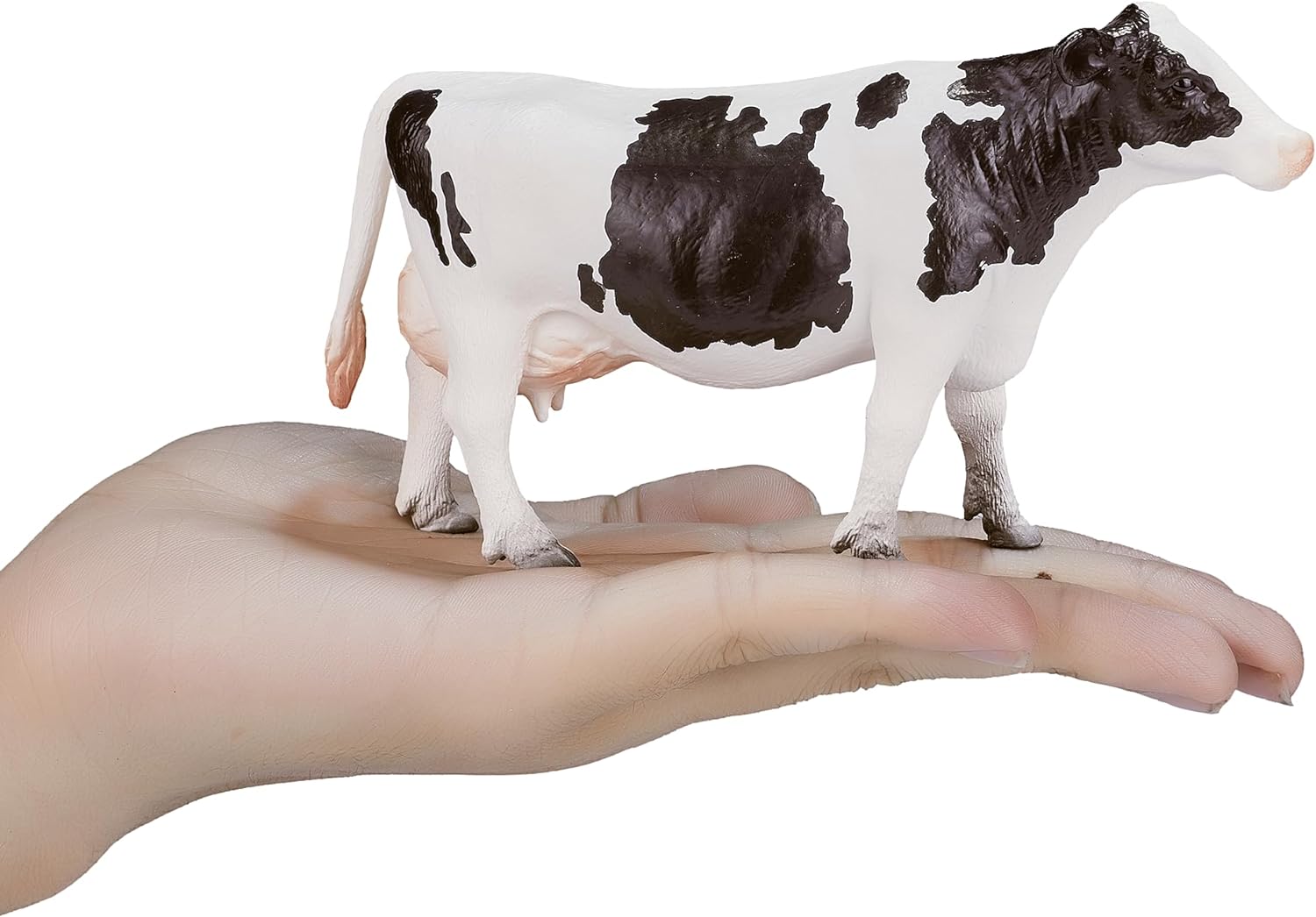 MOJO – Farmland Fun Starter Set with Shetland Pony, Holstein Cow, Romney Sheep Ewe and Cockerel | Hand-Painted Toy Figure | Farmland Collection
