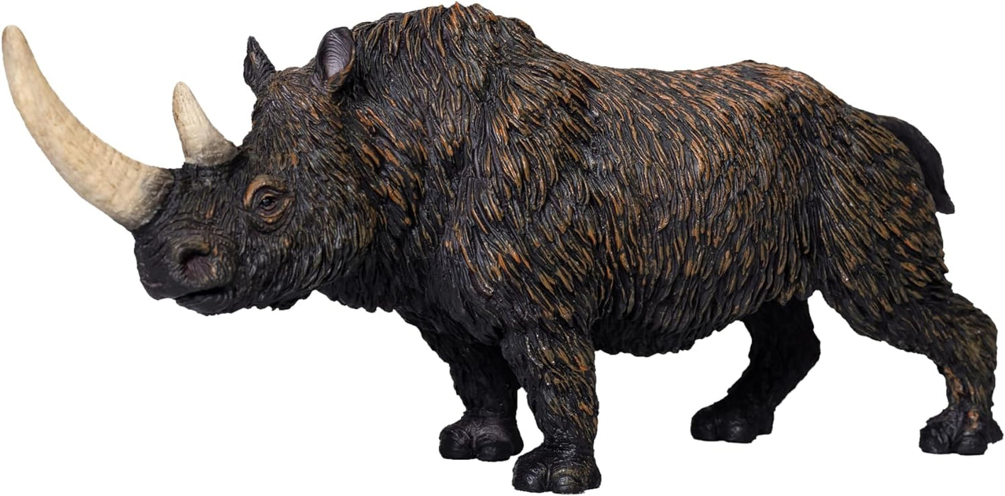 MOJO Woolly Rhino Prehistoric Animal Toy Figure Extinct Dinosaur for Play and Collection