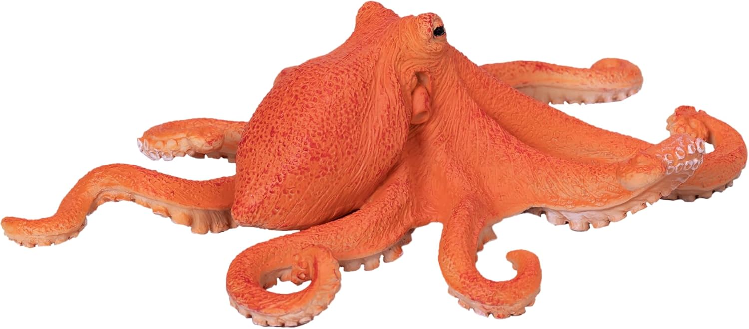 MOJO Octopus Sealife Animal Fish Water Ocean Toy Bath Figure for Play and Collection