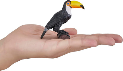 MOJO Toucan Bird Wildlife Animal Avian Model Toy Figure for Play and Collection