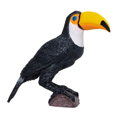 MOJO Toucan Bird Wildlife Animal Avian Model Toy Figure for Play and Collection