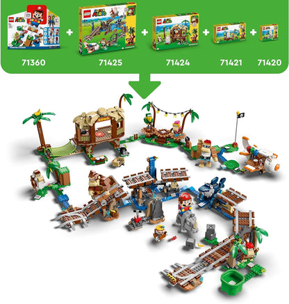 LEGO Super Mario Rambi the Rhino Expansion Set, Buildable Animal Toy Figure, Small Gift to Combine with a Starter Course Game 71420