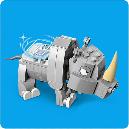 LEGO Super Mario Rambi the Rhino Expansion Set, Buildable Animal Toy Figure, Small Gift to Combine with a Starter Course Game 71420