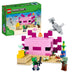 LEGO Minecraft The Axolotl House Set, Buildable Underwater Base with Diver Explorer, Zombie plus Dolphin and Puffer Fish Figures, Adventure Toys for Kids, Girls, Boys Aged 7 Plus 21247 Single