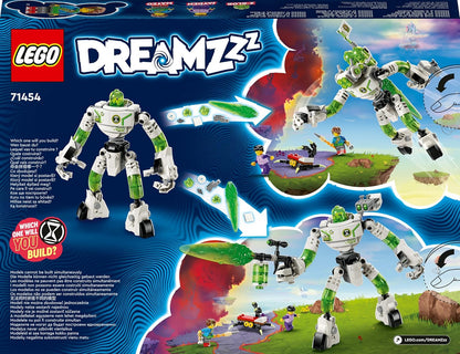 LEGO DREAMZzz Mateo and Z-Blob the Robot Toy Set with Robot Figure plus Jayden & Mateo Minifigures, Imaginative Dream Adventure Play Based on the TV Show, Toys for Kids Aged 7+ 71454