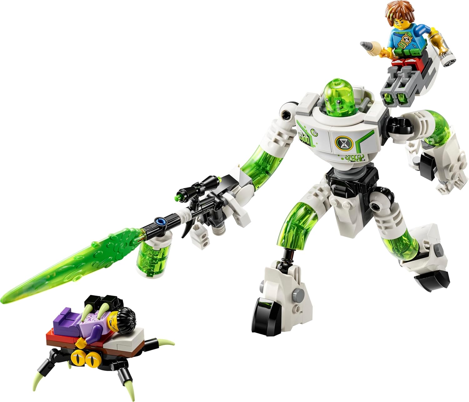 LEGO DREAMZzz Mateo and Z-Blob the Robot Toy Set with Robot Figure plus Jayden & Mateo Minifigures, Imaginative Dream Adventure Play Based on the TV Show, Toys for Kids Aged 7+ 71454