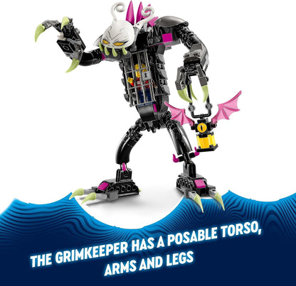 LEGO DREAMZzz 2-in-1 Der Albwärter, Monster-Figuren Set, verwandle Z-Blob in EIN Miniflugzeug oder Hoverbike, enthält 2 Minifiguren aus der TV-Show, Spielzeug für Kinder ab 7 Jahren 71455