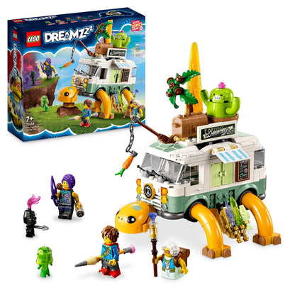 LEGO DREAMZzz Mrs. Castillo's Turtle Van Set, Build a Toy Camper Vehicle from the TV Show in 2 Ways, With Mateo, Zoey and Z-Blob Characters, Toys for Kids, Boys, Girls Aged 7+ (Pre-Order Now) 71456