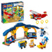 LEGO Sonic the Hedgehog Tails' Workshop and Tornado Plane Set, Buildable Toy Game with Aeroplane Toy and 4 Character Figures including Tails, Toys for Kids 6 Plus Years Old 76991 Single