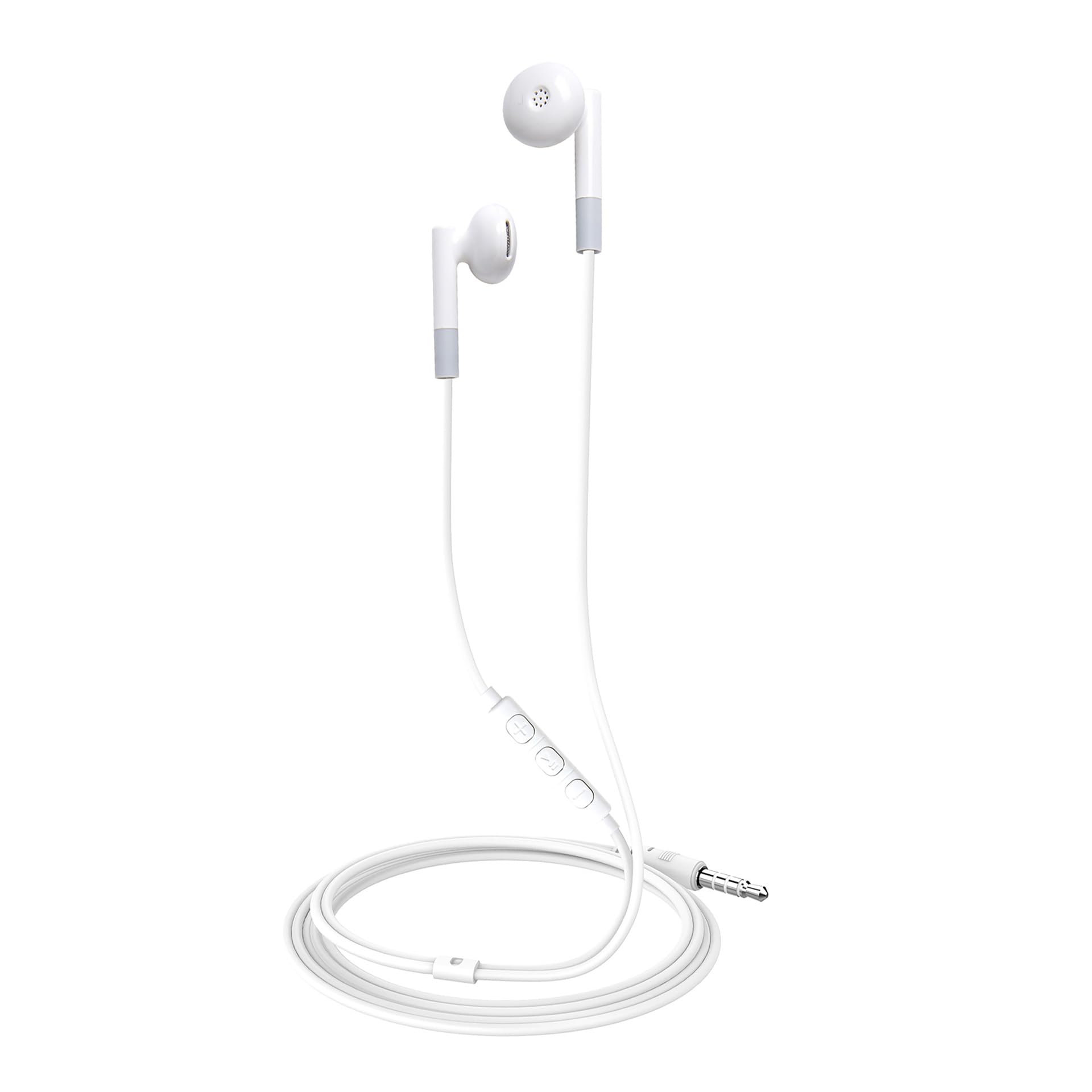 Celly-Stereo Headphones 3.5mm RC White