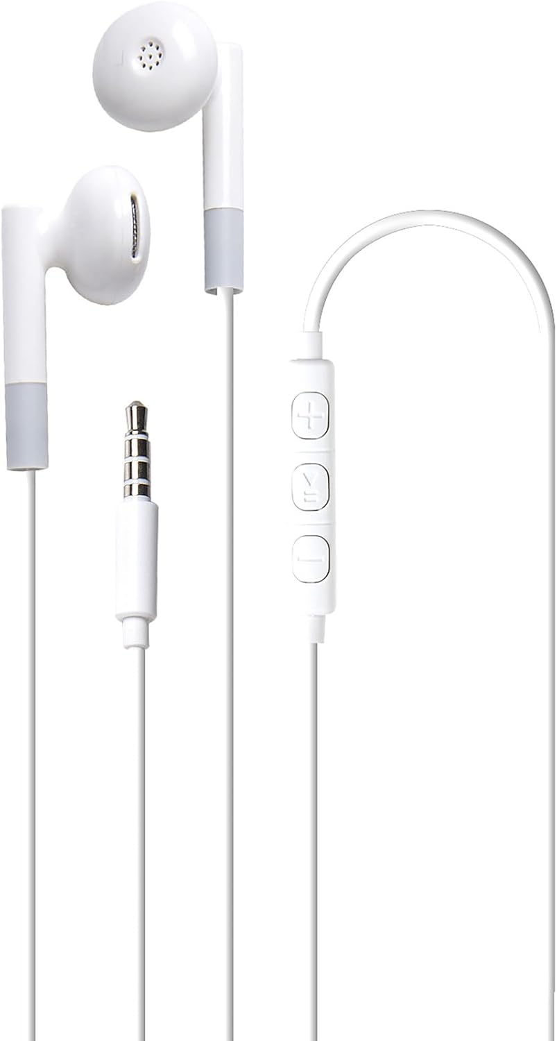 Celly-Stereo Headphones 3.5mm RC White