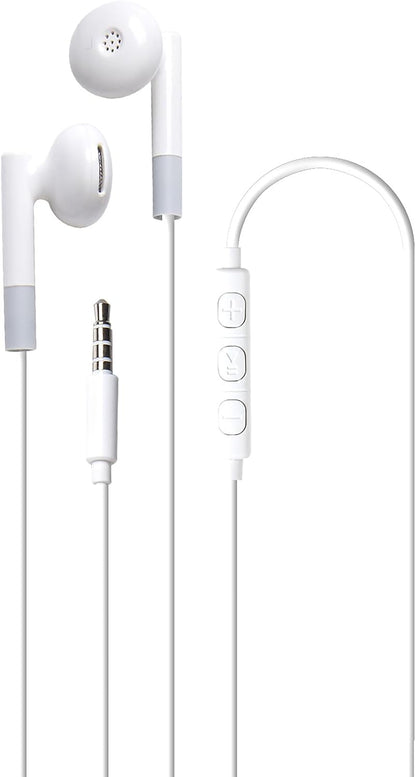 Celly-Stereo Headphones 3.5mm RC White