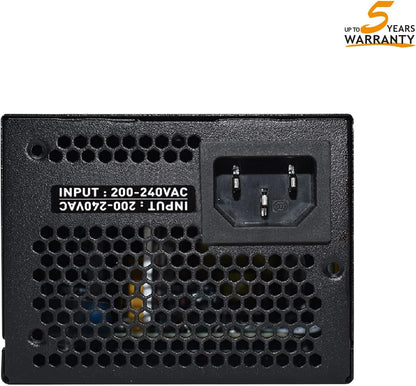 Tecnoware 300W ATX Power Supply for PC - Quiet 8cm Fan - Connectors 3 for SATA, 1 for 24 Pole, 1 for 12V 4 Plus 4 Pole, 1 for Molex