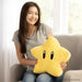 Club Mocchi Mocchi- Super Mario Plush - Super Star Plushie - Squishy Collectible Mario Toys and Plushies