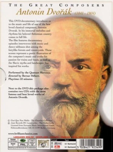 Antonin Dvorak - The Great Composers (+ 2 CDs