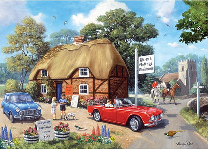 Kevin Walsh Nostalgia A Stop for Tea 1000pc Jigsaw Puzzle