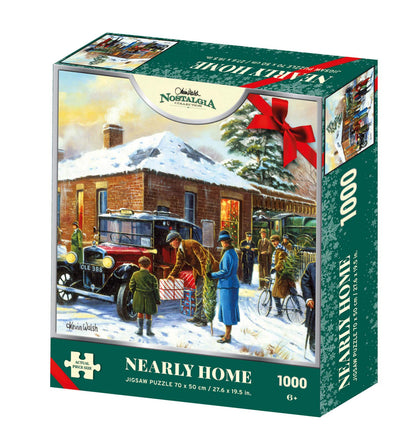 Kevin Walsh K34001 Christmas Collection Nearly Home - Puzzle (1000 Piezas