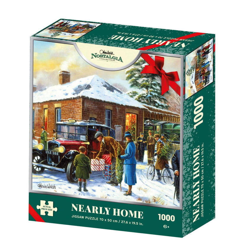 Kevin Walsh K34001 Christmas Collection Nearly Home - Puzzle (1000 Piezas