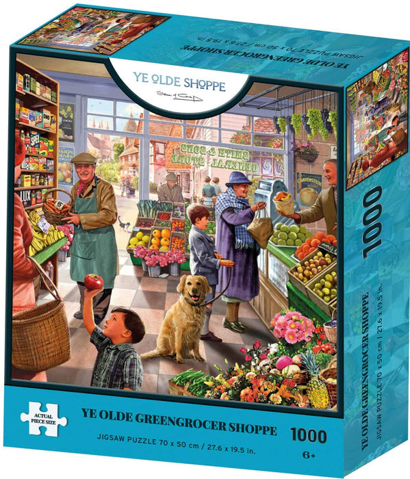 Ye Olde Shoppe K35002 Ye Olde Greengrocer Shoppe - Puzzle (1000 Piezas