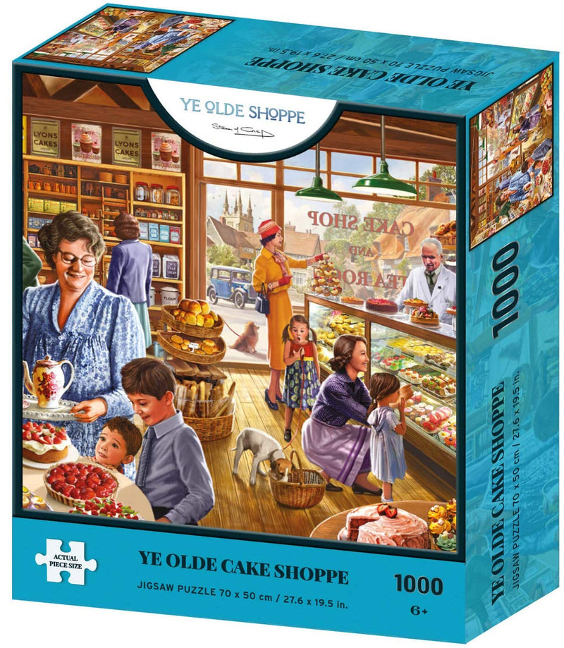 Ye Olde Shoppe K35004 Ye Olde Cake Shoppe - Puzzle (1000 Piezas